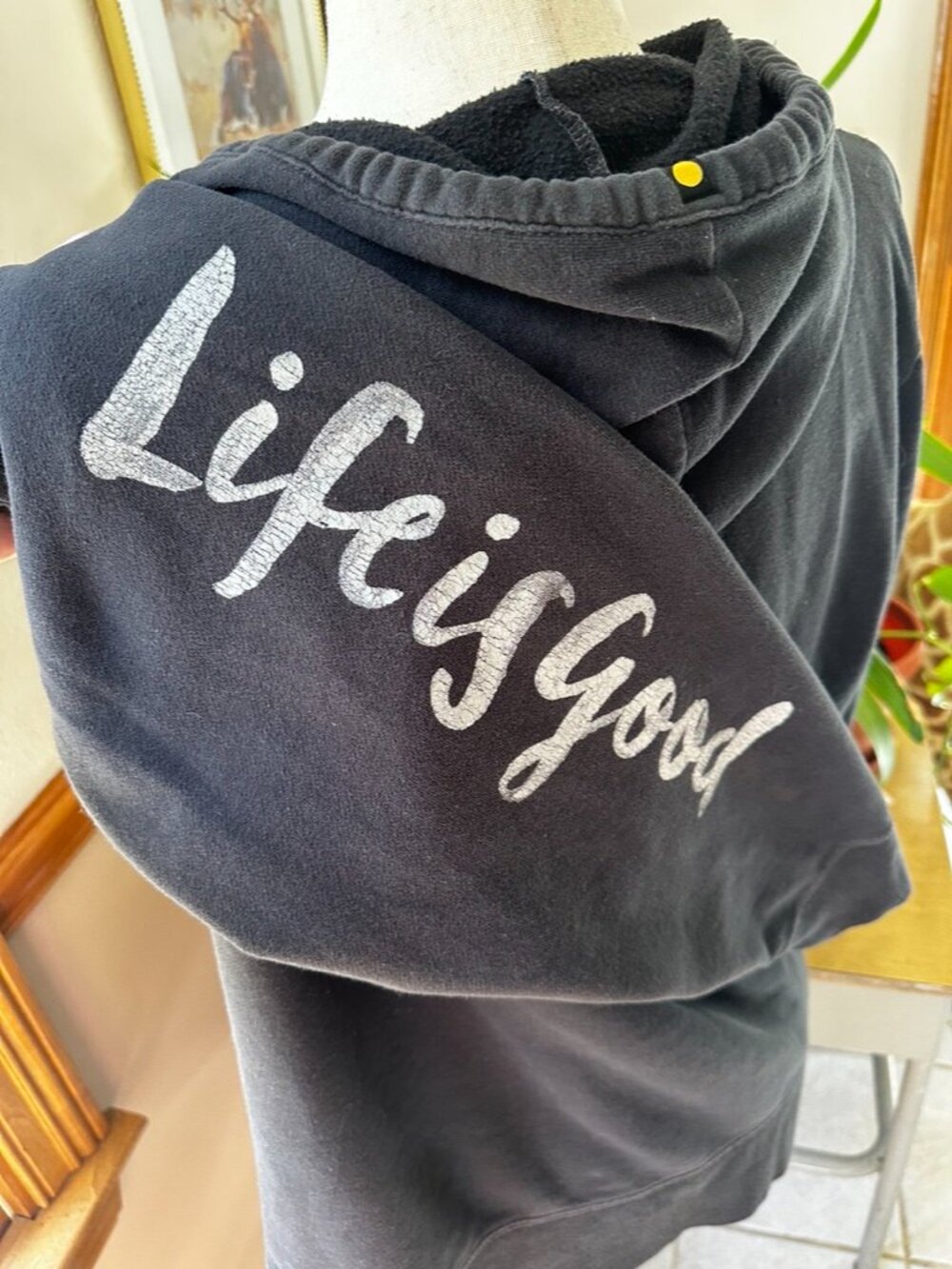 Life Is Good Full Zip Hoodie, Women's XL - Picture 10 of 13
